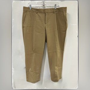 Gap city trousers cropped size 16